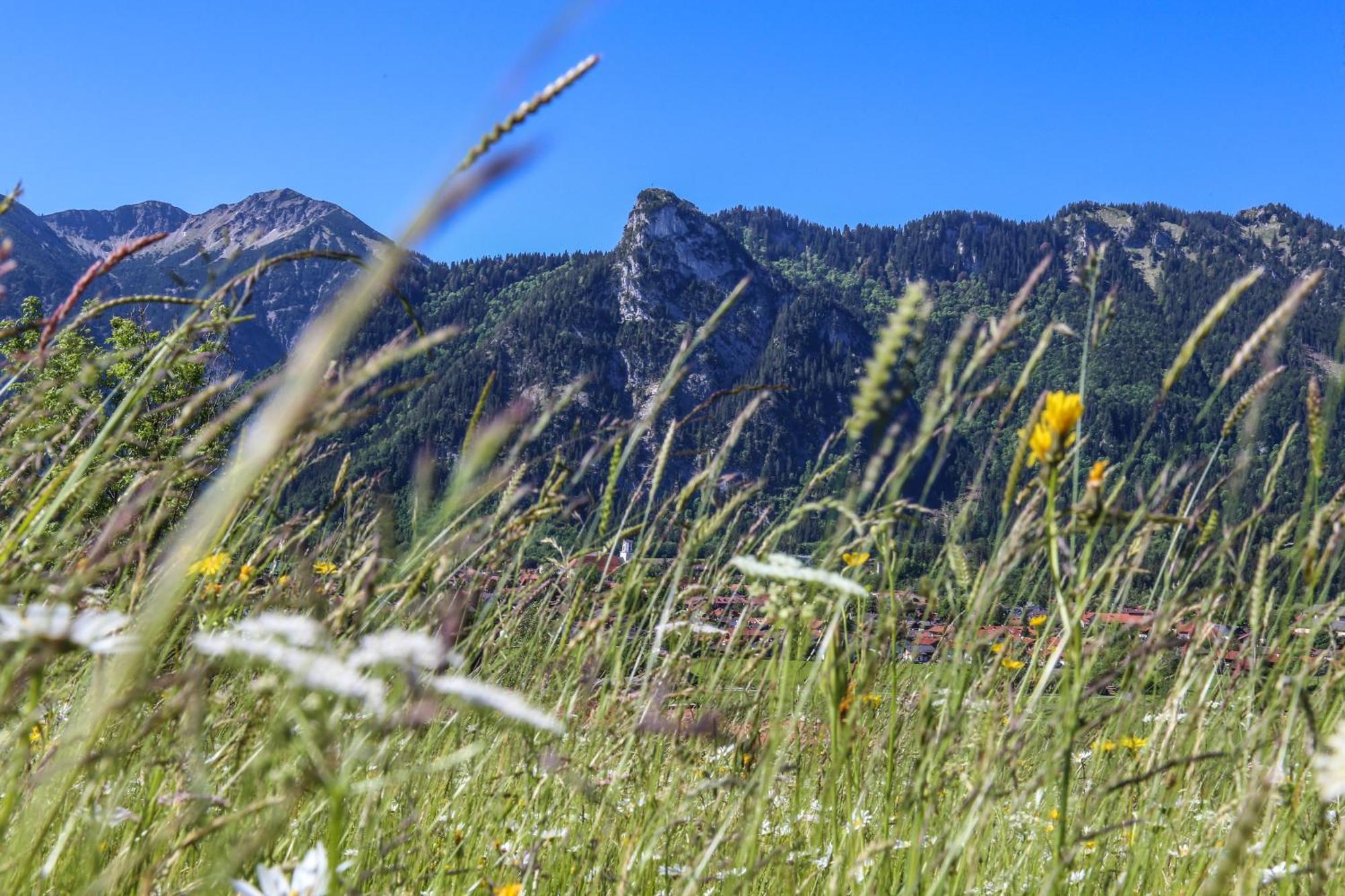 Ferienwohnung Gipfelglueck Oberammergau Buitenkant foto