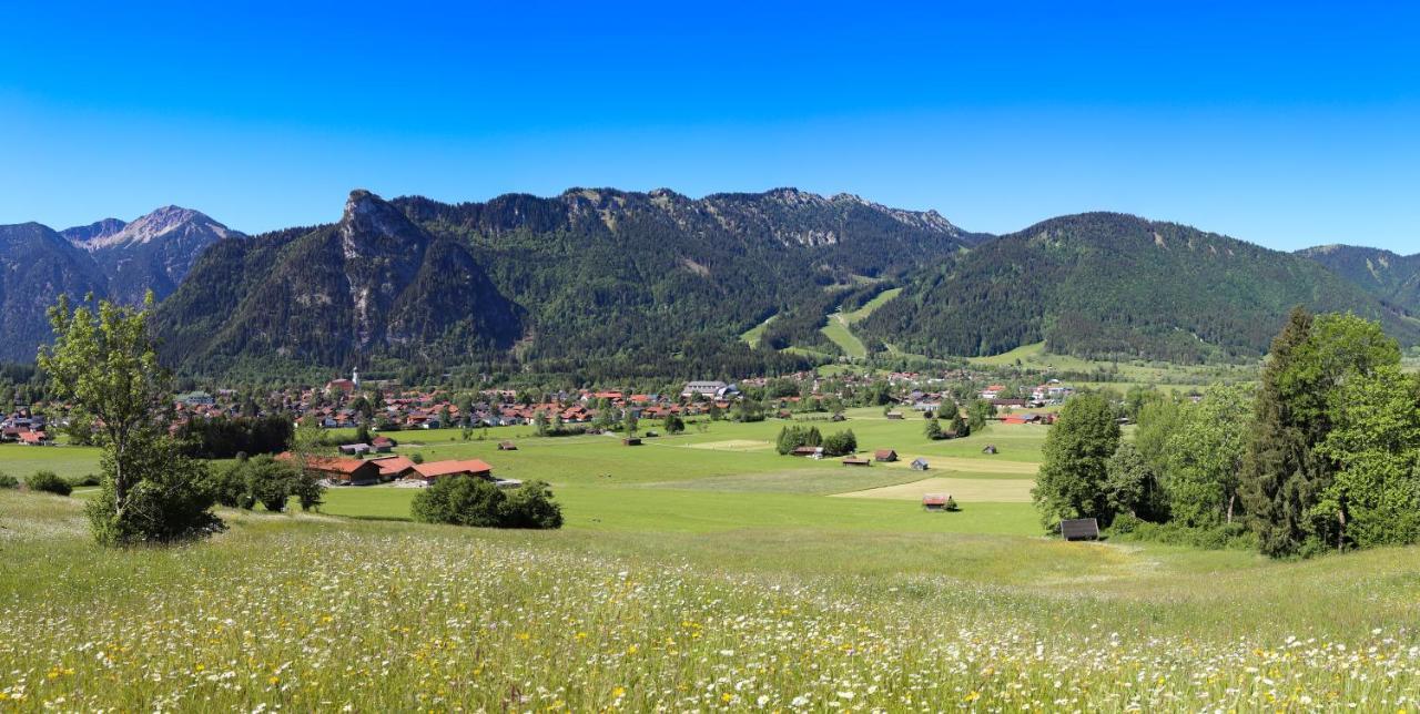 Ferienwohnung Gipfelglueck Oberammergau Buitenkant foto