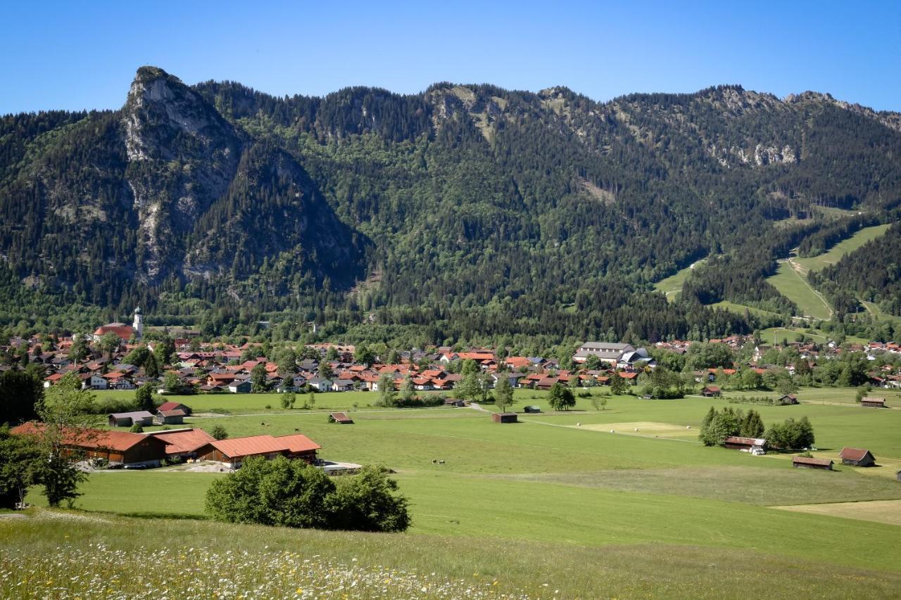 Ferienwohnung Gipfelglueck Oberammergau Buitenkant foto